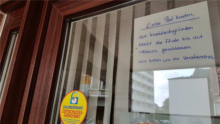 Bremerhaven: Postfiliale an der Hafenstraße erneut geschlossen Die Postfiliale an der Hafenstraße ist wieder geöffnet.