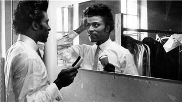 Die preisgekrönte Dokumentation „Little Richard: I Am Everything“ erzählt die Geschichte des Musikers Little Richard läuft am 05.04.2024 auf Arte (undatierte SW-Aufnahme).