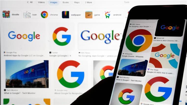Apple-Manager lässt Aktie des Google-Konzerns absacken Die Quartalsergebnisse von Google ließen bisher keine Einbußen durch die neue KI-Konkurrenz erkennen. (Archivbild)