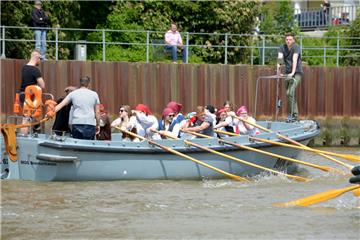 Die &quot;Fun-Piraten&quot; im Einsatz. 