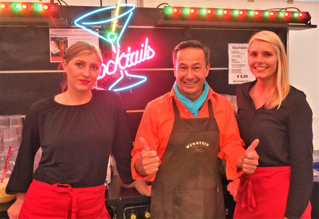 Die &quot;langen Langener Nächte&quot; wurde durch die Cocktails dieser Drei  er...