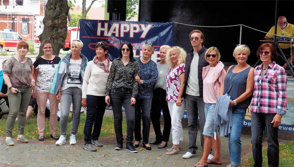 Die "Models" der Modenschau kamen vorwiegend aus Sievern. Foto: Stehn