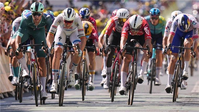 „Sehr hart“: Van der Poel verpasst Coup - Bauhaus Siebter Die Radprofis im Massensprint auf der neunten Etappe.