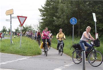 Die Radtouren der Aktion "Runde Sache" sind beliebt. In diesem Jahr finden sie nur virtuell statt. Archivfoto: Nordhausen