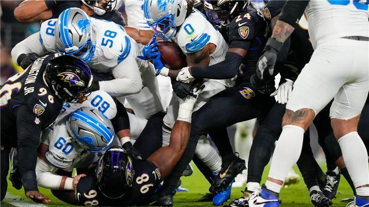 Die Ravens und Lions lieferten sich eine intensive Partie.