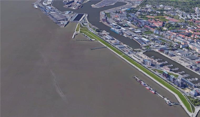 Die Rettungskräfte haben in der Weser bei Bremerhaven keine Spur von der vermissten Person gefunden.