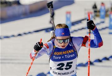 Biathlon-Weltcup in Holmenkollen, Läuferin