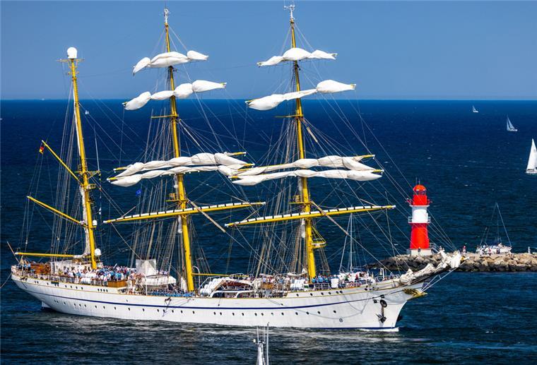 „Gorch Fock“: Neue Anklage gegen Ex-Vorstände der Werft Das Segelschulschiff der Deutschen Marine, die "Gorch Fock".
