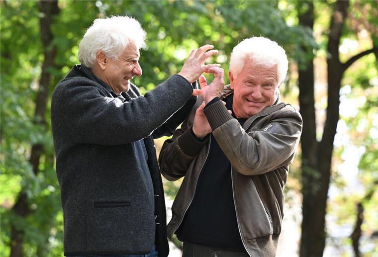 Der ewige „Tatort“-Kommissar: Miroslav Nemec wird 70 Die Schauspieler Udo Wachtveitl (l)(Kommissar Franz Leitmayr) und Miroslav Nemec (Kommissar Ivo Batic) (Archivbild).