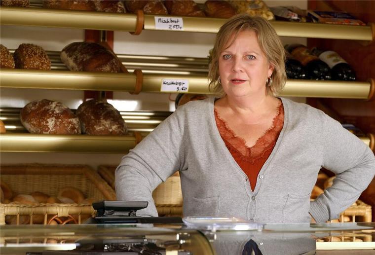 Die Schauspielerin Gabriela Maria Schmeide als Tina in einer Szene der gefeierten Miniserie „Tina mobil“ des Rundfunks Berlin-Brandenburg (RBB). (Foto von 2020)