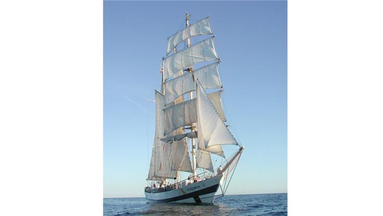 Die schnelle "Pogoria" kommt am Dienstag nach Bremerhaven.