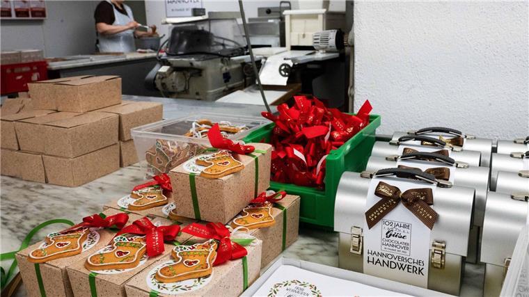 Weihnachten wird orientalisch: Dubai-Schokolade statt Schnee Die Schokoladenmanufaktur Trüffel Güse ist auf das Weihnachtsgeschäft vorbereitet.