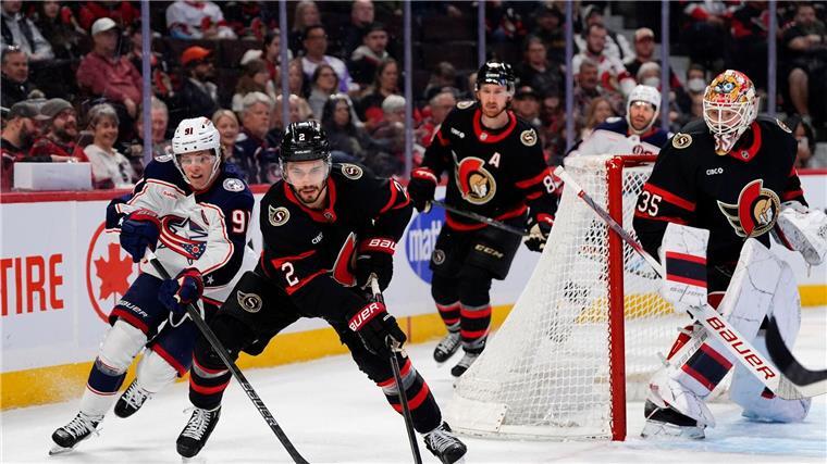NHL: Stützles Senators vor Einzug in Playoffs Die Senators können nach dem Sieg gegen die Blue Jackets kaum noch von einem Play-off-Platz verdrängt werden.