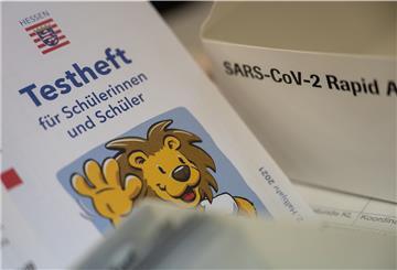 Ein Testheft für Schüler.