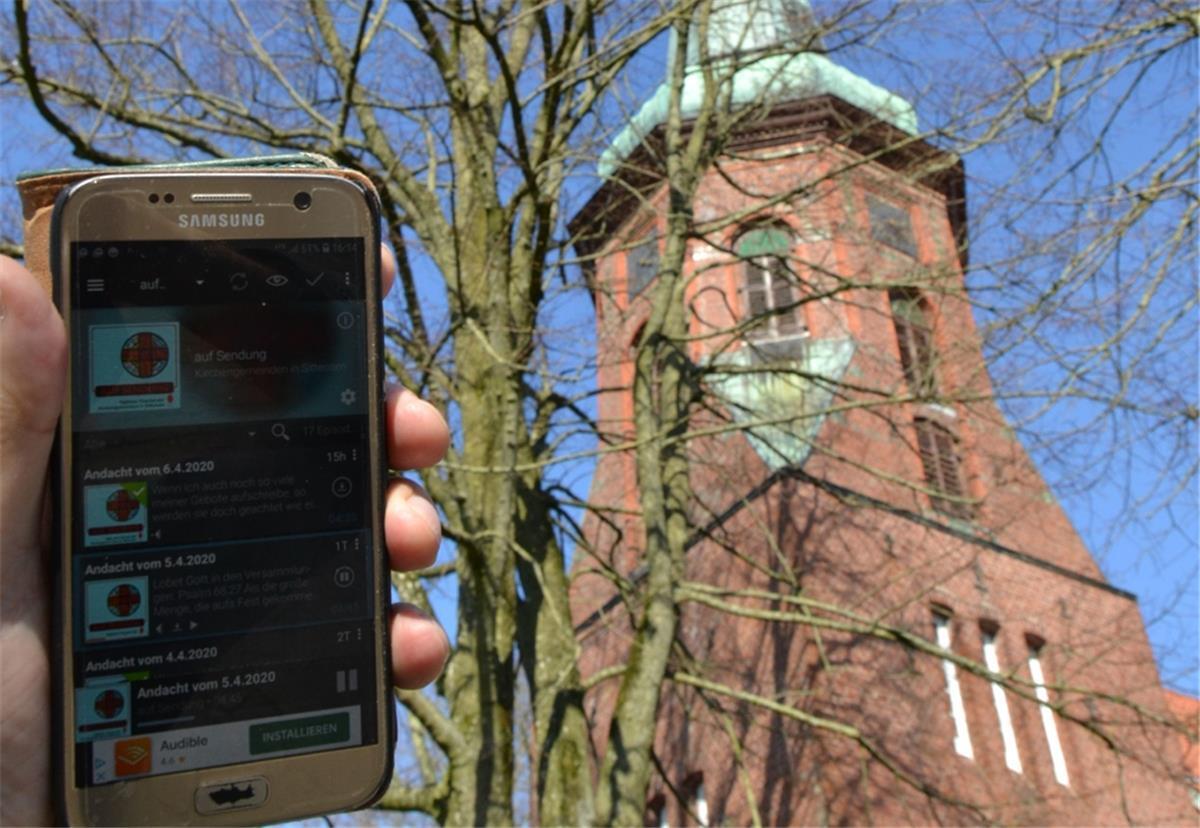 Sittensen: Andacht jetzt auch bei Spotify und WhatsApp Die Sittenser Kirche ist geschlossen. Es gibt aber die Möglichkeiten, Andachten per Telefon oder online zu hören.