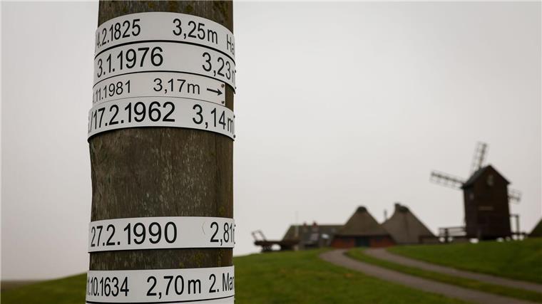 Historiker: Sturmflut 1825 bleibt Warnung vor Naturgewalt Die sogenannte Halligflut richtete insbesondere auf den Halligen große Schäden an.