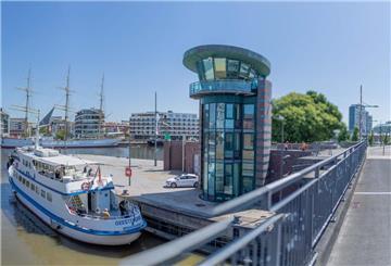 Blick in die Schleuse