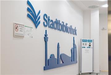 Eingang Stadtbibliothek