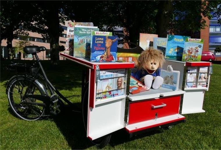 Bremerhaven: Stadtbibliothek sucht Ehrenamtliche Die Stadtbibliothek sucht Ehrenamtliche für Touren mit dem Geschichtenrad.