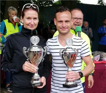 Die Stadtmeistertitel errangen Tanja Lischewski und Bastian Rohde