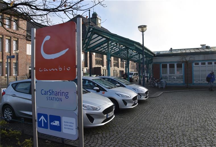 Bremerhaven: Carsharing-Anbieter erweitert Flotte Die Station des Carsharing-Anbieters Cambio am Bremerhavener Hauptbahnhof wurde erweitert.