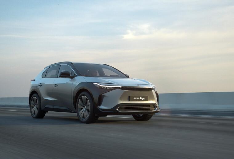 Elektrisch für alle: Toyota beweist Nachhaltigkeit Toyota bZ4X