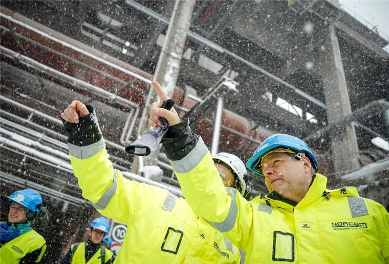 Die Technologie zur Speicherung von CO2 auf hoher See sei sicher, sagt Wirtschaftsminister Robert Habeck (Archivbild).