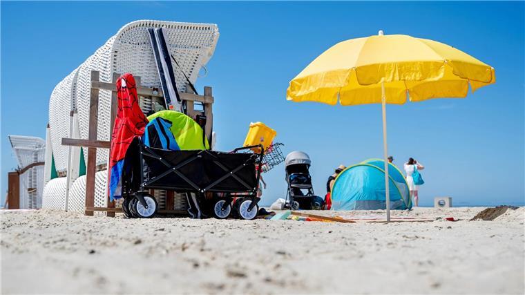 Die Temperaturen sollen heute noch einmal zwischen 31 und 39 Grad erreichen. (Archivbild)