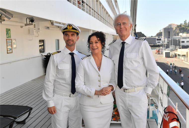 Die „Traumschiff“-Crew ist wieder in Bremerhaven.