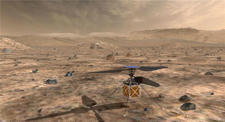 Nasa sendet Hubschrauber zum Mars Die US-Raumfahrtbehörde Nasa will einen Hubschrauber auf den Mars schicken. Damit wollten die Experten bei der Mars-2020-Mission erstmals ein Luftfahrzeug auf dem roten Planeten testen, das schwerer ist als Luft, teilte die Raumfahrtbehörde mit.