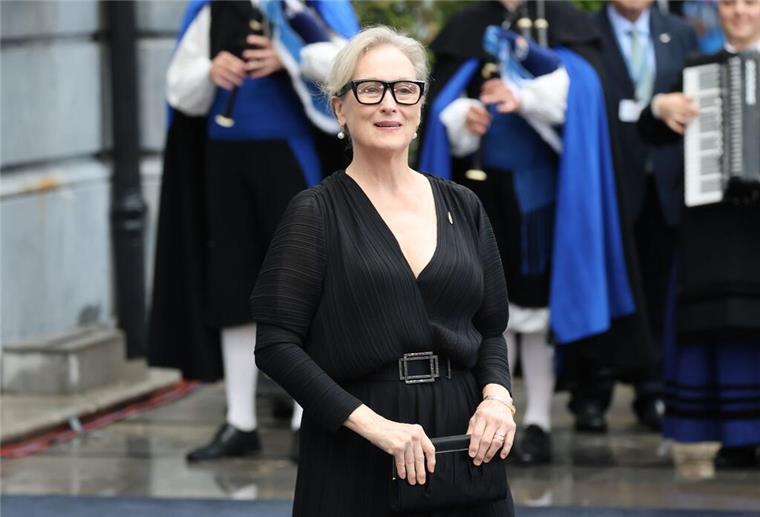 Meryl Streep mit Asturien-Preis geehrt Die US-Schauspielerin Meryl Streep kommt zu der Verleihung der diesjährigen Prinzessin-von-Asturien-Preise.