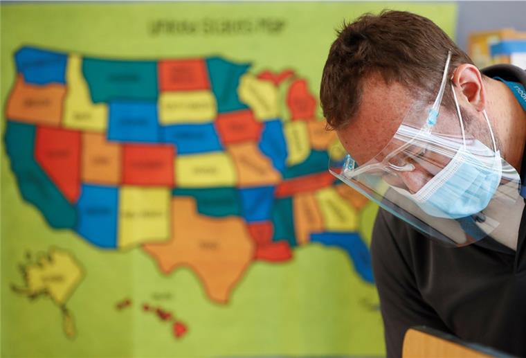 Wieder Corona-Rekord in USA: Mehr als 63.000 neue Fälle Die USA kommen in der Corona-Krise nicht zur Ruhe.