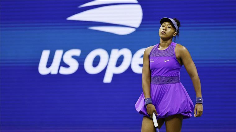 Die viermalige Grand-Slam-Siegerin Naomi Osaka kam nicht gegen Amanda Anisimova an.