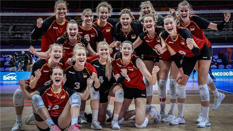 Deutschland gewinnt Auftakt in Volleyball-Nationenliga Die Volleyballerinnen sorgten für ein geglücktes Debüt ihres neuen Trainers Giulio Bregoli.
