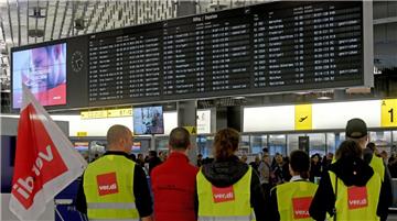 Die Warnstreiks an acht deutschen Flughäfen - wie hier in Hannover - haben begonnen.

