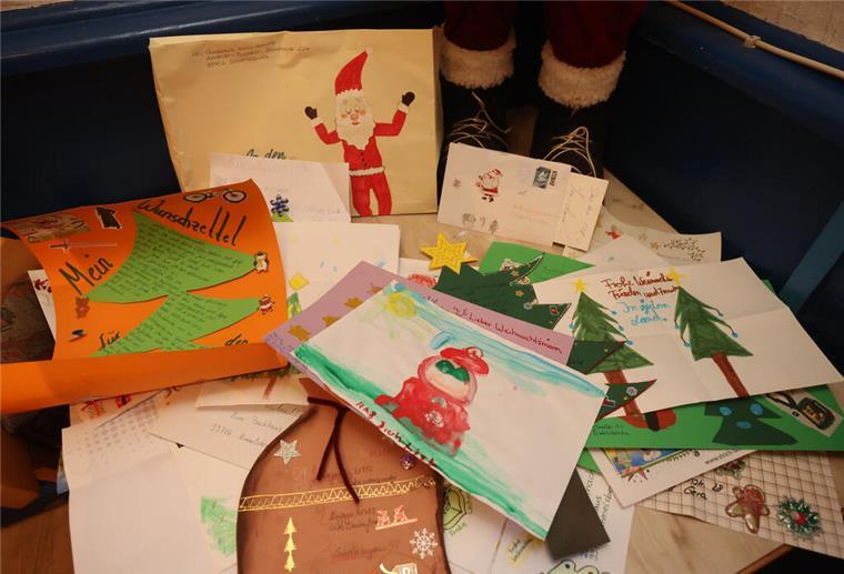 Weihnachtspost von Kindern