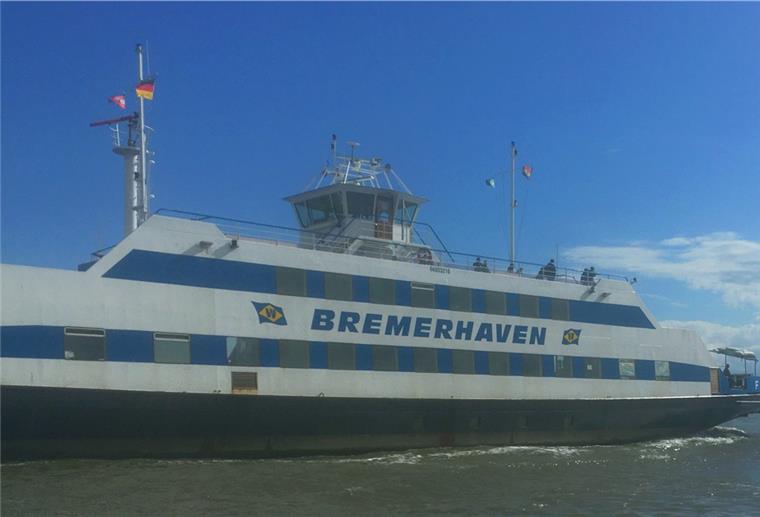 Die Weserfähre Bremerhaven-Nordenham ist wieder mit zwei Schiffen unterwegs.
