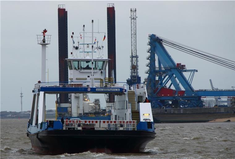 Eingeschränkter Fährverkehr: Störung bei der Weserfähre Die Weserfähre verkehrt derzeit nur mit einem Schiff.
