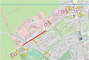 Die Weserstraße wird jetzt auf dem zweiten Abschnitt gesperrt. 