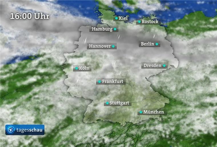 Warum dieser Sommer nicht so schlecht ist wie wir denken Das Bild zeigt eine Wetterkarte Deutschlands.