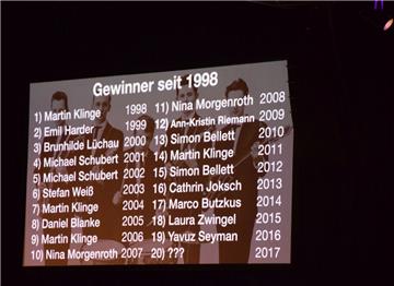 Die Wettstreit-Gewinner der vergangenen Jahre. 