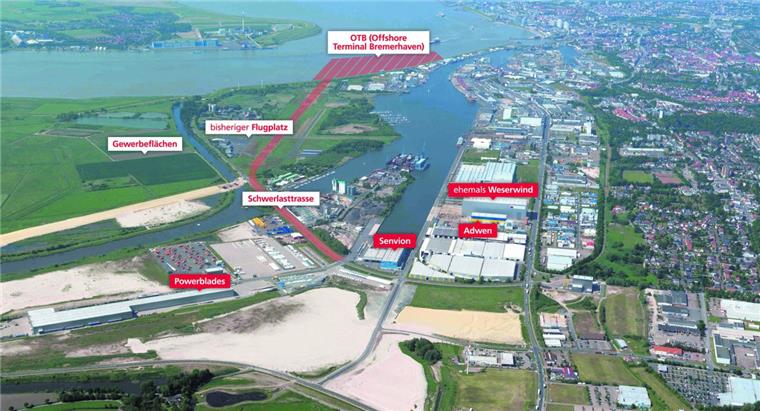 Experten beim Windgipfel: Offshore wird wieder erstarken Die Windenergie-Unternehmen werden auch in Zukunft zum Bild am Standort Bremerhaven gehören, sagen die Experten.