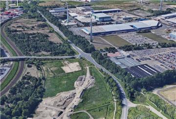 Google-Karte, Wurster Straße in Bremerhaven