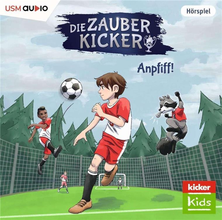 Die Zauberkicker: Anpfiff. USM Audio, ab 6 Jahren, 1 CD, ca. 1 Stunde, 9,99 Euro. Buchvorlage: Kosmos.