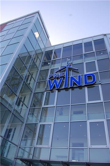 Die Zentrale der PNE-Wind-Gruppe in Cuxhaven. Die Konflikte hinter den Kulissen sind offenbar ausgestanden. Foto Weiper 