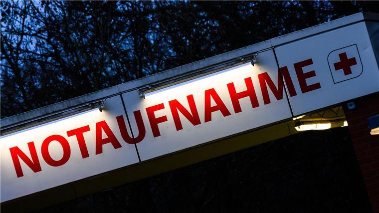 Motorrollerfahrer bei Unfall tödlich verletzt Die Zentrale Notaufnahme eines Krankenhaus.