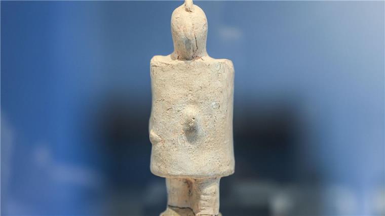 Diese Figur eines Gladiatoren dürfte ein Kinderspielzeug gewesen sein.