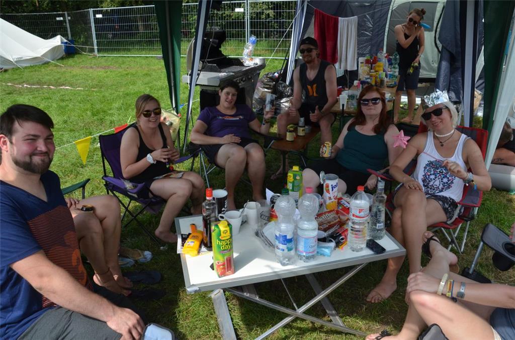 Diese Gruppe ist aus Schleswig-Holstein angereist. 