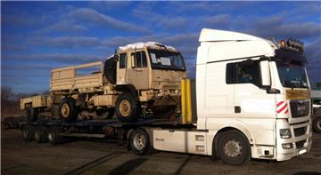 Diesen polnischen Lastwagen stoppte die Polizei auf der A27 - er war ohne funktionierende Bremsen unterwegs.