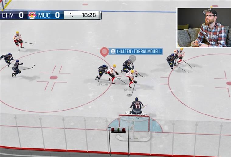 Fischtown Pinguins starten mit Paukenschlag ins Halbfinale Dieses Mal wurde die Eishockey-Partie in NHL19 gespielt.